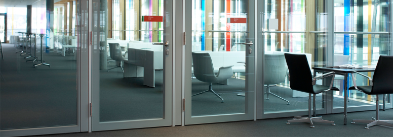 Вхідні алюмінієві двері ALU STANDART+