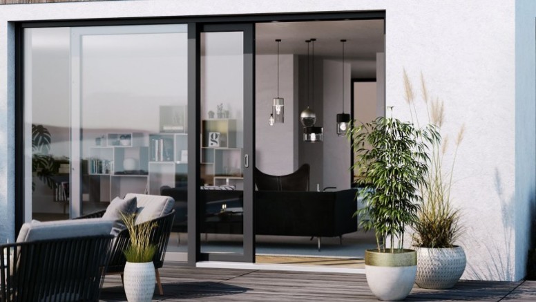 Терасні розсувні двері
