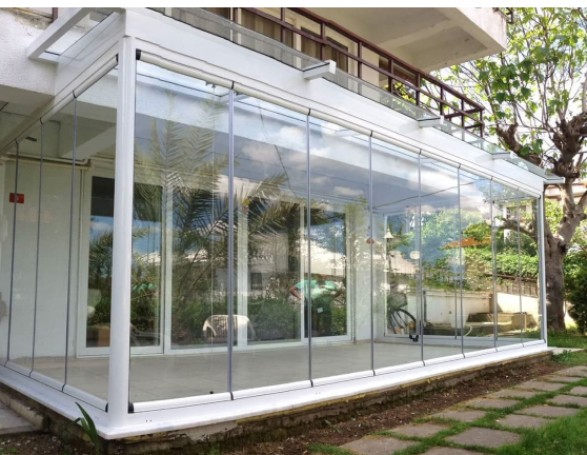 Поворотно-складна система: тераса