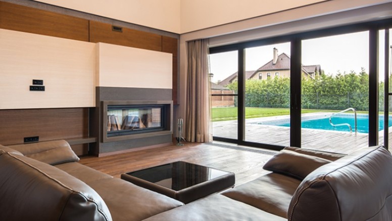 Розсувні терасні двері із алюмінієвого профілю