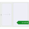 Ціноутворення Розсувні терасні двері 2300x2000 мм REHAU Euro 60 (Похило-зсувні) Білий (RAL 9016) з двох сторін. Ціна: ₴61,613.49