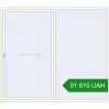 Ціноутворення Розсувні терасні двері 2500x2200 мм REHAU SYNEGO (Похило-зсувні) Білий (RAL 9016) з двох сторін. Ціна: 91 610.42 UAH