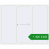 Ціноутворення Розсувні терасні двері 2700x2200 мм REHAU Euro 60 (Похило-зсувні) Білий (RAL 9016) з двох сторін. Ціна: €1,919.83