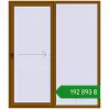 Ціноутворення Розсувні терасні двері 1800x2100 мм REHAU GENEO HST GOLDEN OAK з двох сторін. Ціна: ₴192,893.19