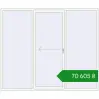 Ціноутворення Sliding patio doors 2600x2200 mm REHAU Euro 60 (Похило-зсувні) RAL 9016 Traffic white two-sided. Ціна: ₴70,605.22
