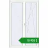 Ціноутворення Балконні двері 1500x2400 мм REHAU Euro 60 WALNUT ззовні. Ціна: ₴18,938.08