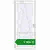 Ціноутворення Балконні двері 900x2100 мм REHAU Euro 60 Білий (RAL 9016) з двох сторін. Ціна: ₴9,003.51