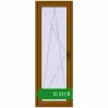 Ціноутворення Балконні двері 700x2000 мм REHAU SYNEGO MD GOLDEN OAK з двох сторін. Ціна: ₴15,511.37