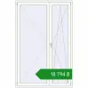 Ціноутворення Балконні двері 1500x2300 мм REHAU Euro 70 Білий (RAL 9016) з двох сторін. Ціна: ₴18,794.07