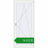 Ціноутворення Балконні двері 900x2100 мм REHAU Euro 70 GOLDEN OAK ззовні. Ціна: ₴14,512.06