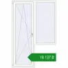 Ціноутворення Балконні двері 1450x2200 мм REHAU Euro 70 Білий (RAL 9016) з двох сторін. Ціна: ₴18,137.48