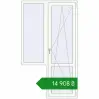 Ціноутворення Балконні двері 1250x2170 мм REHAU Euro 70 Білий (RAL 9016) з двох сторін. Ціна: ₴14,907.67