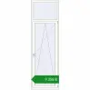 Ціноутворення Балконні двері 850x2700 мм REHAU Euro 60 Білий (RAL 9016) з двох сторін. Ціна: ₴9,357.76