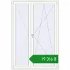 Ціноутворення Балконні двері 1450x2150 мм REHAU Euro 60 Білий (RAL 9016) з двох сторін. Ціна: ₴19,316.24
