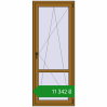 Ціноутворення Балконні двері 800x2000 мм REHAU Euro 60 LIGHT_OAK з двох сторін. Ціна: ₴11,341.51
