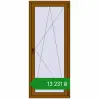 Ціноутворення Балконні двері 800x1900 мм REHAU Euro 60 GOLDEN OAK з двох сторін. Ціна: ₴13,230.61