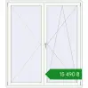 Ціноутворення Балконні двері 1800x2050 мм REHAU Euro 60 Білий (RAL 9016) з двох сторін. Ціна: ₴15,489.95