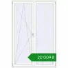 Ціноутворення Балконні двері 1600x2400 мм REHAU Euro 70 Білий (RAL 9016) з двох сторін. Ціна: ₴20,008.55
