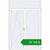 Ціноутворення Балконні двері 1600x2400 мм REHAU SYNEGO MD Білий (RAL 9016) з двох сторін. Ціна: ₴33,768.20