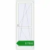 Ціноутворення Балконні двері 800x2200 мм REHAU Euro 60 Білий (RAL 9016) з двох сторін. Ціна: ₴8,717.93