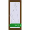 Ціноутворення Балконні двері 920x2100 мм REHAU Euro 60 WALNUT з двох сторін. Ціна: ₴11,414.89