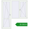 Ціноутворення Балконні двері 1900x2100 мм REHAU Euro 70 Білий (RAL 9016) з двох сторін. Ціна: ₴25,050.45