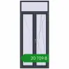 Ціноутворення Балконні двері 1030x2400 мм REHAU Euro 60 ANTHRACITE_GREY_STRUKTURAL з двох сторін. Ціна: ₴20,708.73