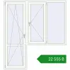 Ціноутворення Балконні двері 1900x2100 мм REHAU Euro 70 Білий (RAL 9016) з двох сторін. Ціна: ₴22,554.53
