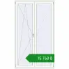 Ціноутворення Балконні двері 1400x2400 мм REHAU Euro 60 Білий (RAL 9016) з двох сторін. Ціна: ₴15,768.21