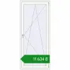 Ціноутворення Балконні двері 900x2101 мм REHAU SYNEGO MD Білий (RAL 9016) з двох сторін. Ціна: ₴11,634.08