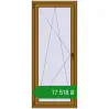 Ціноутворення Балконні двері 800x1900 мм REHAU SYNEGO MD LIGHT_OAK з двох сторін. Ціна: ₴17,517.93