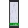 Ціноутворення Балконні двері 800x2100 мм REHAU Euro 60 ANTHRACITE_GREY_GLATT з двох сторін. Ціна: ₴10,645.00