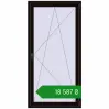 Ціноутворення Балконні двері 1009x2020 мм REHAU Euro 70 BLACK_BROWN з двох сторін. Ціна: ₴18,587.39