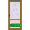 Ціноутворення Балконні двері 900x2000 мм REHAU Euro 60 LIGHT_OAK з двох сторін. Ціна: ₴13,192.07