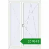 Ціноутворення Балконні двері 1450x2150 мм REHAU Euro 70 ANTHRACITE_GREY_STRUKTURAL ззовні. Ціна: ₴20,933.51