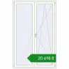 Ціноутворення Балконні двері 1400x2200 мм REHAU Euro 60 Білий (RAL 9016) з двох сторін. Ціна: ₴20,698.36