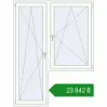 Ціноутворення Балконні двері 1600x2100 мм REHAU Euro 70 Білий (RAL 9016) з двох сторін. Ціна: ₴23,841.84