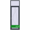 Ціноутворення Балконні двері 800x2500 мм REHAU SYNEGO MD ANTHRACITE_GREY_STRUKTURAL з двох сторін. Ціна: €622.66