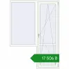Ціноутворення Балконні двері 1580x2170 мм REHAU Euro 70 Білий (RAL 9016) з двох сторін. Ціна: ₴17,506.11