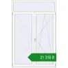 Ціноутворення Балконні двері 1600x2400 мм REHAU Euro 70 Білий (RAL 9016) з двох сторін. Ціна: ₴21,318.44