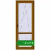 Ціноутворення Балконні двері 800x2100 мм REHAU Euro 60 GOLDEN OAK з двох сторін. Ціна: ₴14,037.45