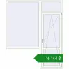 Ціноутворення Балконні двері 2000x2400 мм REHAU Euro 60 Білий (RAL 9016) з двох сторін. Ціна: ₴16,143.55