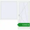 Ціноутворення Балконні двері 2150x2070 мм REHAU Euro 60 Білий (RAL 9016) з двох сторін. Ціна: ₴13,801.63
