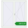 Ціноутворення Балконні двері 1800x2000 мм REHAU SYNEGO MD Білий (RAL 9016) з двох сторін. Ціна: €587.90
