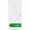 Ціноутворення Балконні двері 900x2100 мм REHAU Euro 70 Білий (RAL 9016) з двох сторін. Ціна: ₴11,858.26