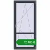 Ціноутворення Балконні двері 950x2050 мм REHAU Euro 60 ANTHRACITE_GREY_STRUKTURAL з двох сторін. Ціна: ₴12,485.42