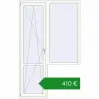Ціноутворення Балконні двері 1450x2310 мм REHAU Euro 70 Білий (RAL 9016) з двох сторін. Ціна: €409.84