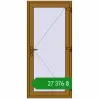 Ціноутворення Вхідні двері 900x1950 мм REHAU Euro-Design 60 LIGHT_OAK з двох сторін. Ціна: ₴27,375.51