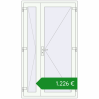 Ціноутворення Вхідні двері 1200x2100 мм REHAU Brillant-Design Білий (RAL 9016) з двох сторін. Ціна: €1,225.66