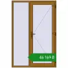 Ціноутворення Вхідні двері 1400x2100 мм REHAU SYNEGO LIGHT_OAK з двох сторін. Ціна: ₴46,168.66
